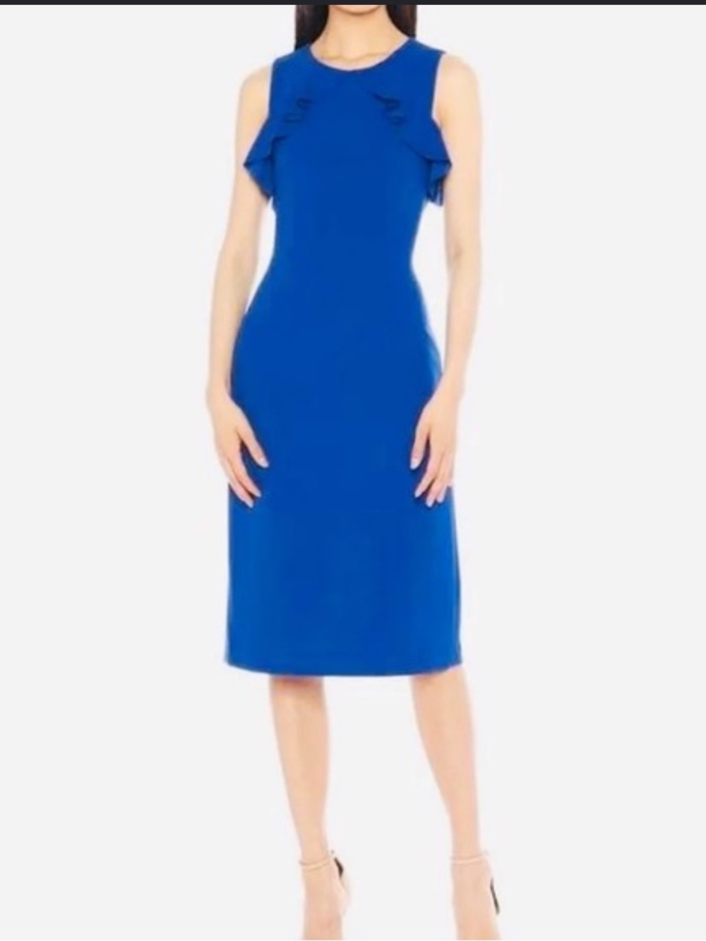 Ivanka Trump Lake Como Sea Blue Dress NWT